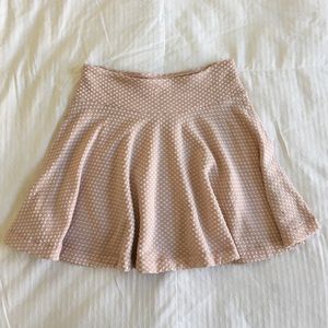 Blush Mini Skirt